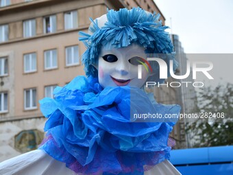 The beginning of the 47th International Puppet Theatre Festival – PIF on 13th September 2014. Zagreb,Croatia (