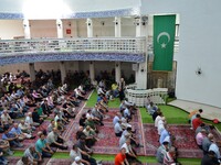 Jumu'ah at the Islamic Center in Zagreb gathered a large number of believers on 06th Sep, 2013. Zagreb,Croatia.  (
