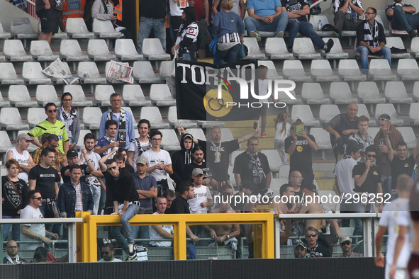 Udinese Supporters during the Serie A football match n.7 TORINO - UDINESE on 19/10/14 at the Stadio Olimpico in Turin, Italy. Copyright 2014...