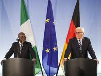German Foreign Minister Frank Steinmeier meets the Nigerian  Foreign Minister Aminu Bashir Wali, on the occasion of the meeting of the Binat...