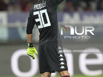 Torino goalkeeper Daniele Padelli (30) during the Uefa Europa League Group Stage football match n.3 TORINO - HELSINKI on 23/10/14 at the Sta...