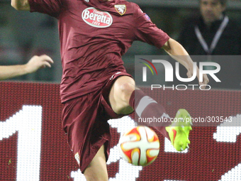 Torino defender Matteo Darmian (36) in action during the Uefa Europa League Group Stage football match n.3 TORINO - HELSINKI on 23/10/14 at...