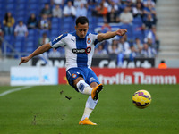 BARCELONA SPAIN October -26: Lucas Vazquez in the match between RCD Espanyol and Deportivo La Coruna, for Week 9 of the spanish League match...