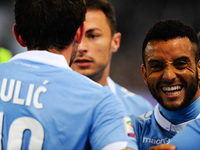 Felipe Anderson during the Serie A match between SS Lazio and Torino at Olympic Stadium, Italy on October 26, 2014. (