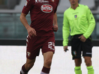 Torino defender Emiliano Moretti (24) in action during the Serie A football match n.10 TORINO - ATALANTA on 02/11/14 at the Stadio Olimpico...
