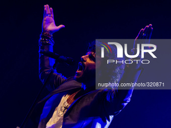 The italian singer Francesco Renga performed live in a sold out date on 3 November 2014 at Colieum Theatre in Turin, Italy, with his 