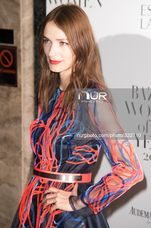 Serbian fashion designer Roksanda Ilincic attends the HaITer's Bazaar Woman Of The Year Awards at Claridge's Hotel, London, England, UK on T...