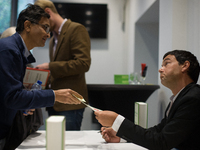 French economist Thomas Piketty visited the Netherlands on wednesday where he spoke to members of parliament and afterwards signed his new w...
