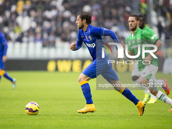 Claudio Marchisio during the Serie A match between Juventus FC and Parma FC. at Juventus Stafium  on november 9, 2014 in Torino, Italy.  (