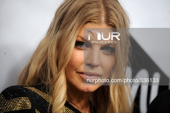 Fergie arrive for the 2014 Emery Awards at Cipriani Wall Street on November 12, 2014 in New York City, USA.