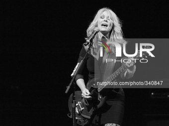 Nancy Wilson of the band Heart performs at ACL Live on November 16, 2014 in Austin, Texas. (
