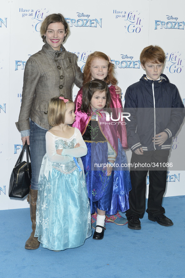 Camilla Rutherford attends a celebrity singalong from 'Frozen' at the Royal Albert Hall on November 17, 2014 in London, England.