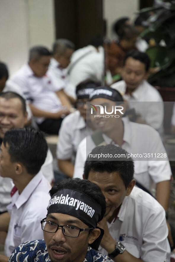 Jakarta, Indonesia, 04 December 2018 : hundreds of Indonesian News Agency 