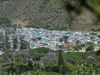 A general view of Imizamo Yethu township. Cape Town, South Africa. (