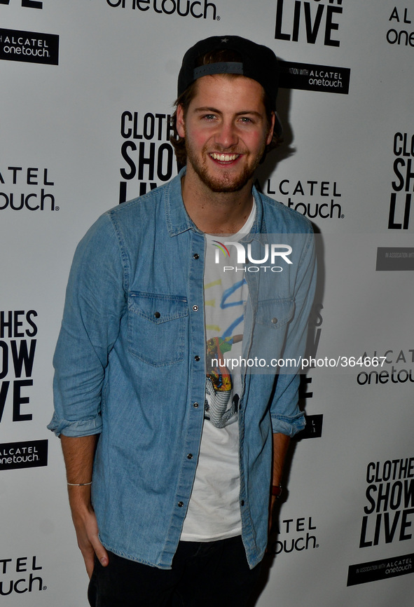 Stevie Johnson at the Clothes Show Live 2014, Friday
{Date) 05/12/2014