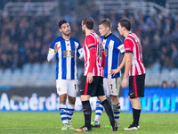 Carlos Vela in the match between Real Sociedad and Athletic de Bilbao, for Week 15 of the spanish Liga BBVA played at the Anoeta, December 1...