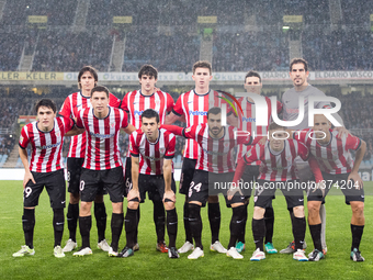 xxx in the match between Real Sociedad and Athletic de Bilbao, for Week 15 of the spanish Liga BBVA played at the Anoeta, December 14, 2014....