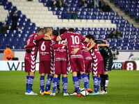 BARCELONA- 17 december- SPAIN: Depoortivo Alaves team in the match between RCD Espanyol and Deportivo Alaves, corresponding to the turn of t...