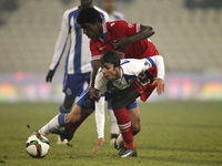 PORTUGAL, Barcelos: during Premier League 2014/15 match between Gil Vicente and  FC Porto, at Cidade de Barcelos Stadium in Porto on January...