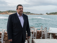 Panos Kammenos, Greek politician and founder of the right-wing anti-austerity party 