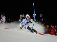 Christina Geiger from Germany, during the 6th Ladies' slalom 1st Run, at Audi FIS Ski World Cup 2014/15, in Flachau. 13 January 2014, Pictur...