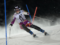 Nina Loeseth from Norway during the 6th Ladies' slalom, at Audi FIS Ski World Cup 2014/15, in Flachau. Flachau, Austria. January 13, 2015. P...