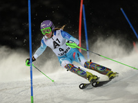 Sarka Strachovafrom Czech Republic during the 6th Ladies' slalom, at Audi FIS Ski World Cup 2014/15, in Flachau. Flachau, Austria. January 1...