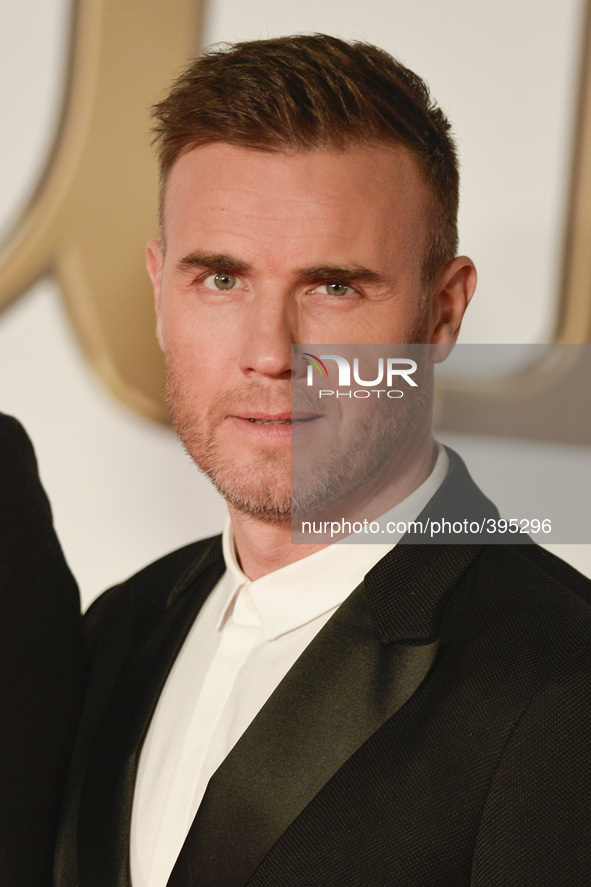Gary Barlow attends the World Premiere of 'Kingsman: The Secret Service' at the Odeon Leicester Square on January 14, 2015 in London, Englan...