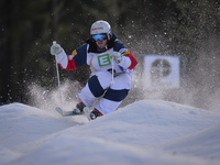 Sho Kashima from USA during Men's Moguls qualification, at FIS Freestyle World Championship in Kreischberg, Austria. 18 January 2015. Photo...