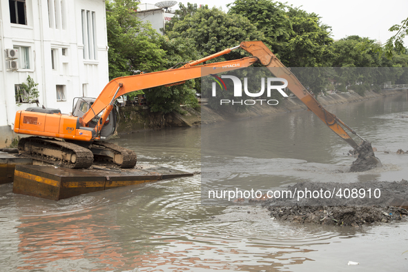 Jakarta Government process on the restoration of Rivers in Jakarta still on going to prevent flood at the city. Ciliwung River, as one of th...