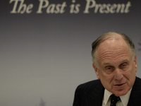 Ronald S. Lauder, President, World Jewish Congress, during the Press Conference ahead of the 70th Anniversary of the Auschwitz Liberation. O...