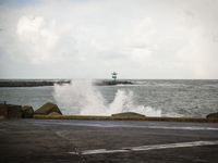 On thursday severe weather caused slippery roads and in the northern part of the country ferries were not able to depart due to heavy winds....