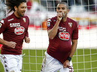  Exultation of Bruno Peres after the fifth goal during the Serie A match between Torino FC and UC Sampdoria at Olimpic Stafium  on february...