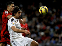 Real Madrid's German midfielder sami khedira and Sevilla FC´s French Defender player Timotheé Kolodziejczak  during the Spanish League 2014/...