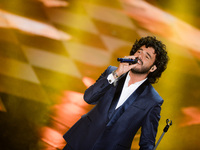 Francesco Renga attend closing night of the 64rd Sanremo Song Festival at the Ariston Theatre on February 22, 2014 in Sanremo, Italy. (