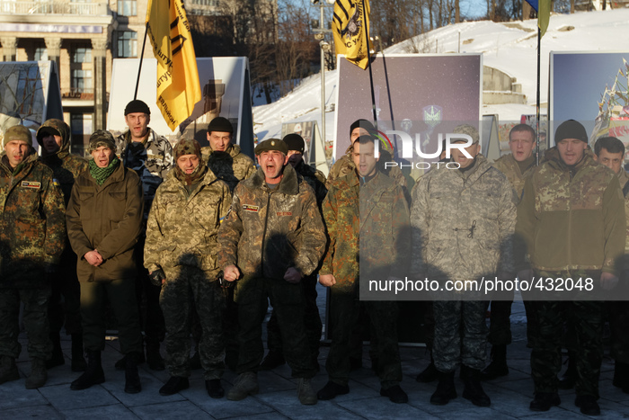 New combatants of 24th Separate assault battalion 