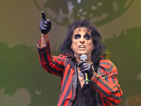 Alice Cooper performs in concert at ACL Live on February 12, 2015 in Austin, Texas. (