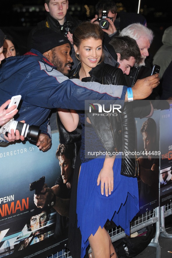 Amy Willerton attends the World Premiere of The Gunman at BFI Southbank in London.
16th February 2015

