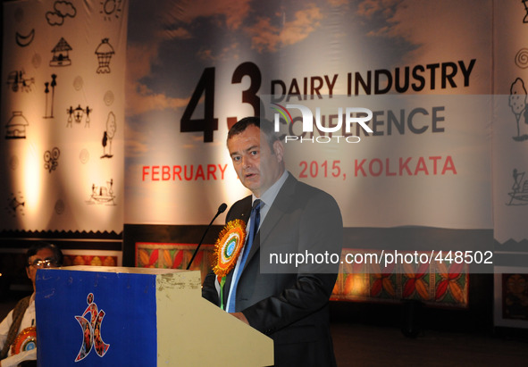 Dr.Jeremy P hill President ,International Dairy Federation speach at the inauguration session 43rd Dairy Industry Conferences at Science Cit...