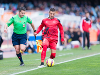 Diogo in the match between Real Sociedadvand Sevilla FC, for Week 24 of the spanish Liga BBVA played at the Anoeta Stadium, February 22, 201...