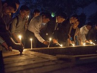 Four years ago on this day many people have been died at a climate disaster named Tsunami in Japan. To mark that day a candle-light programm...