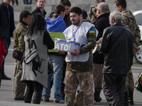 Young cililian activists fundraise money for volunteering battalions needs, as they state by themselves. Army Volunteers claim that 99.9% of...
