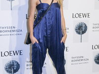  Actress Andrea Guasch attends the Loewe exhibition opening at Thyssen-Bornemisza museum on September 09, 2019 in Madrid, Spain (