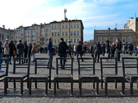Many Cracovians and guests from other cities and other countries gather at the Ghetto Heroes Square in Krakow to pay homage to all cracovian...