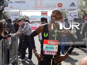 The british Mo Farah won the Lisbon Half-Marathon 2015 on the 22th of March, 2015, in 59 minutes and 32 seconds. The number of registrations...