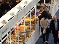 Gdansk, Poland 25th, March 2015 22nd International Fair of Amber, Jewellery and Gemstones - AMBERIF begins in Gdansk. AMBERIF is a trade-onl...