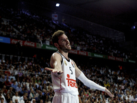 Real Madrid's Spanish player Rudy Fernandez during the Turkish Airlines Euroleague 2014/15 match between Real Madrid and Maccabi Tel Aviv, a...