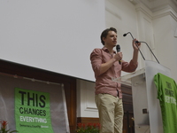 Raoul Martinez, an award-winning artist, speaking at the 'This Changes Everything' Conference on Saturday 28th March 2015. -- The 'This Chan...