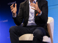 Jay Sullivan (Facebook) speaks during day three of the Web Summit 2019 in Lisbon, Portugal on November 6, 2019  (