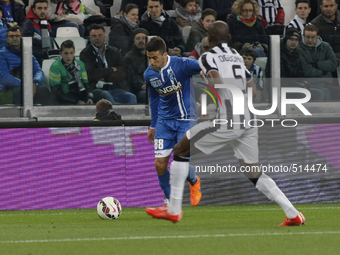 Matias Vecino during the Serie A match between Juventus FC and Empoli at Juventus Stafium  on April 4, 2015 in Turin, Italy.  
(